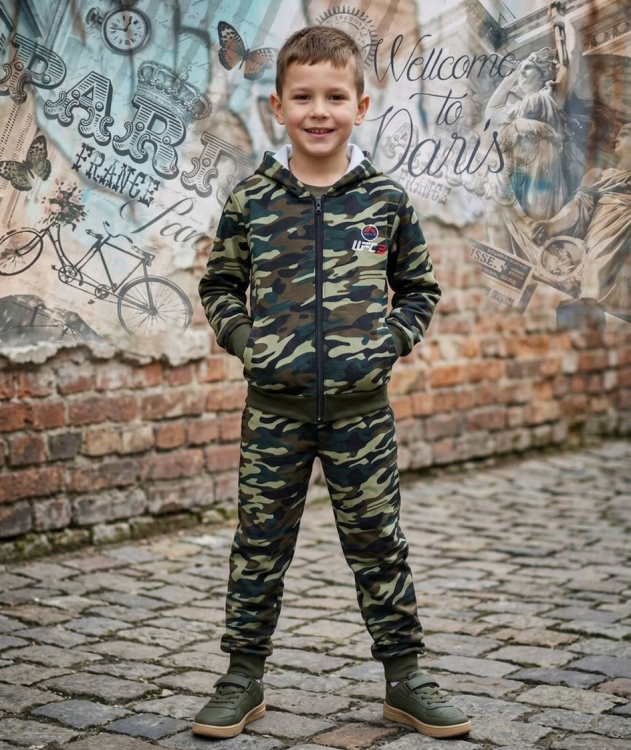 утепленный костюм(7-9лет)