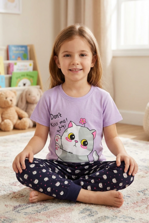 хлопковый костюм 3-6 лет