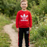 костюм с начесом 5-8 лет 