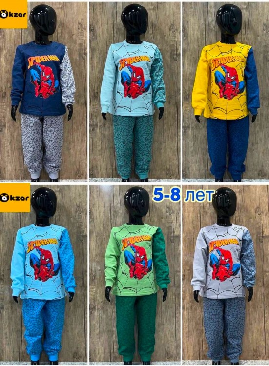 пижама на ( 5-8 лет) с начесом   